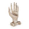 Collectible Eye-catching Candle Holder Resin White 1 Pc