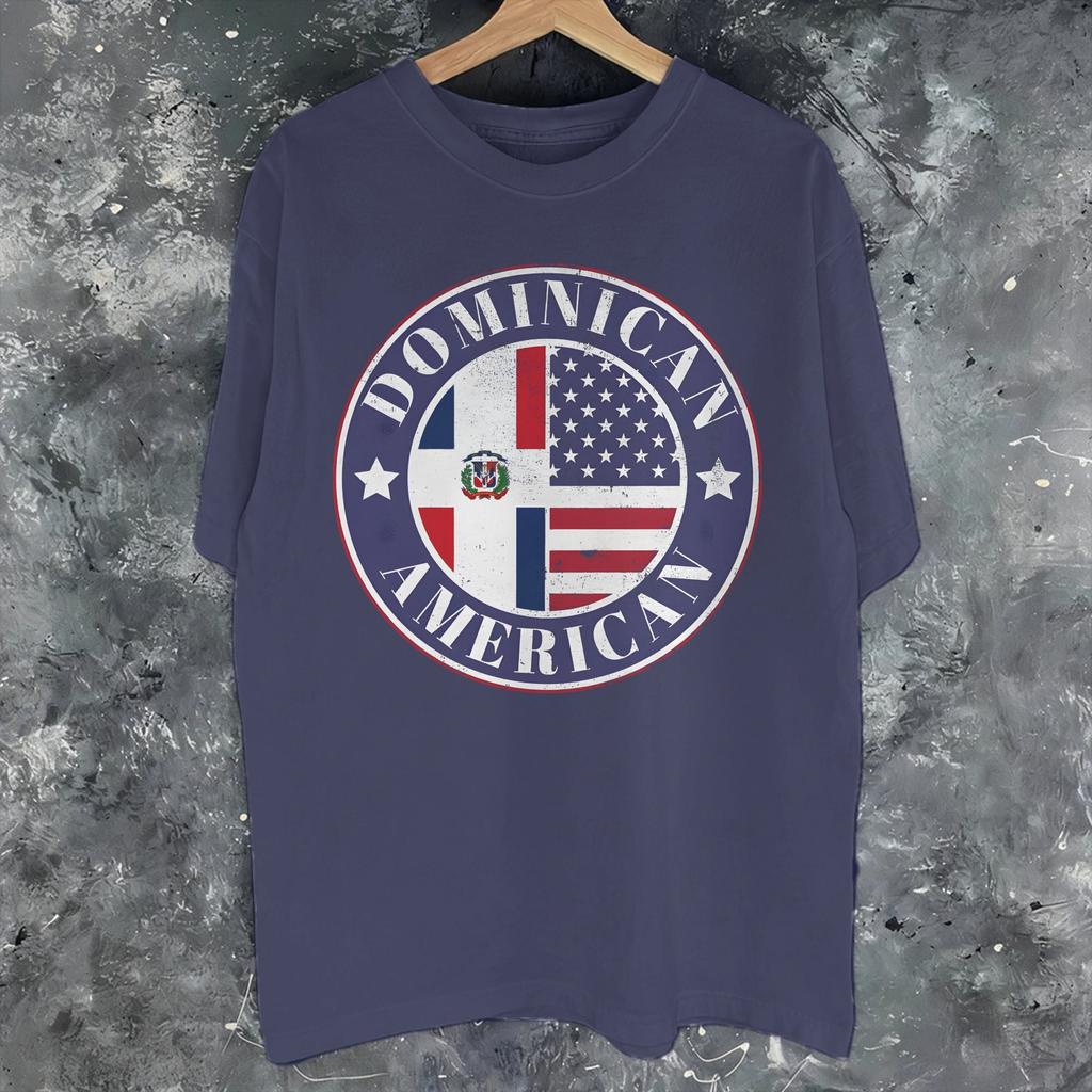 Unisex Women Graphic Print Dominican Republic  Tee T Shirt Pure Cotton  Tshirts Clothes