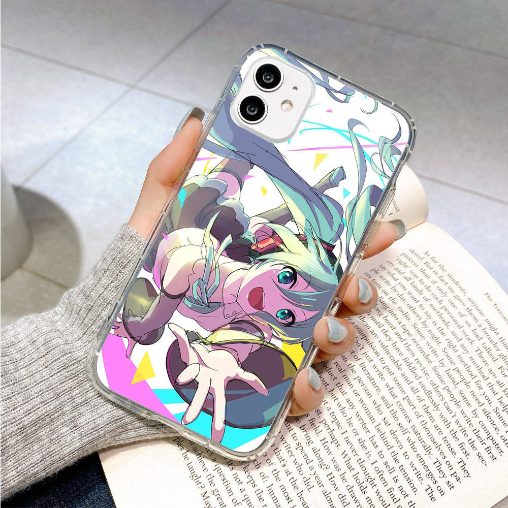 Husa pentru Samsung A04 A14 A23 A34 A54 M23 M33 M52 M53 Realme 10 9 C30S C35 C55 VIVO Y02S Y21 Y51 X80 Pro Husa transparenta WI70 Hatsune Miku