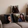 Piosenkarka L-Lorde Melodrama Stitch Poszewka na poduszkę Sofa Dekoracja pokoju domowego Prezent dla dzieci