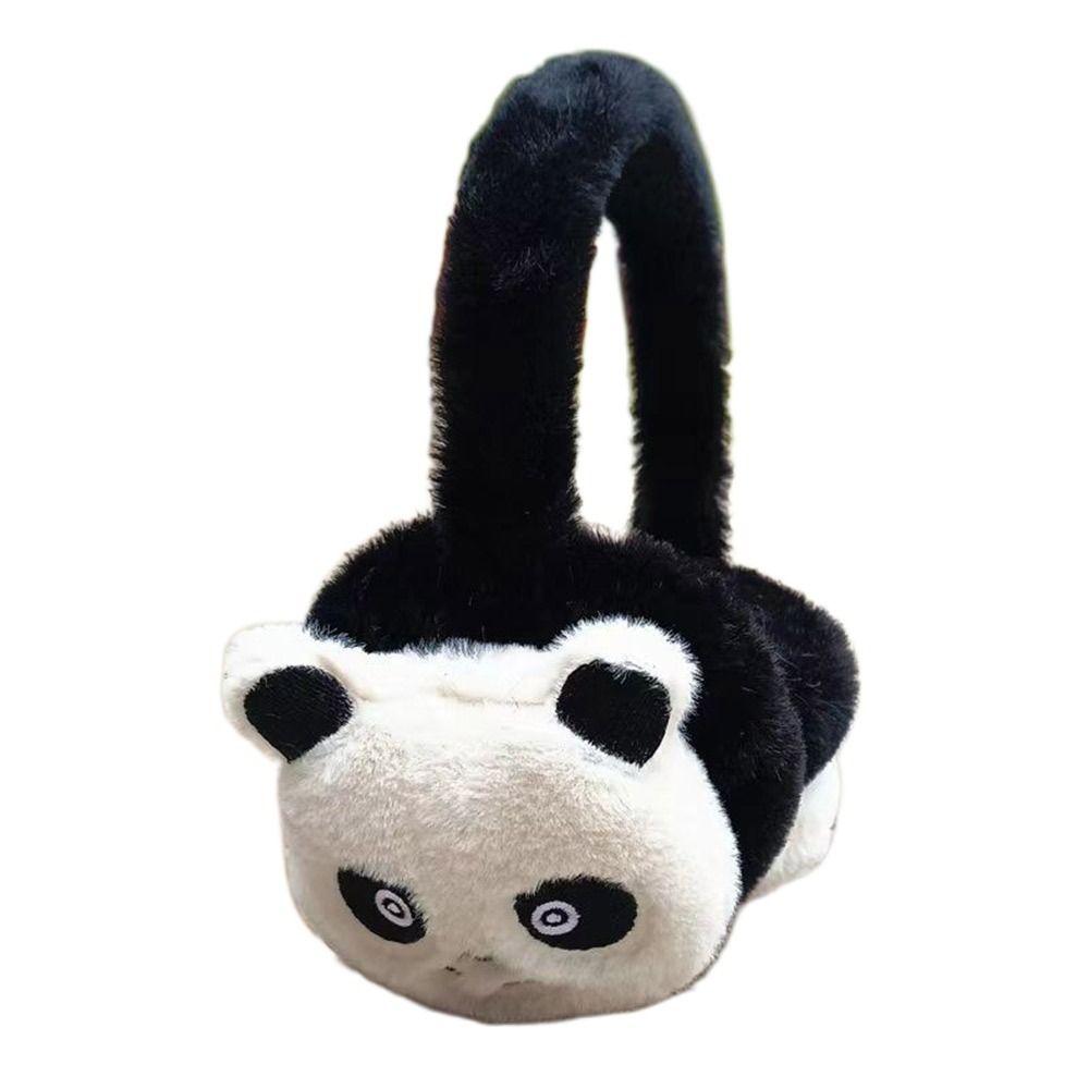 Multicolor Panda Earmuffs Unisex Cartoon Fruit Ear Muff Creative Kids Ear Muffs
