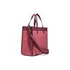 Coach Field 22 Vertical Badge Decorated Leather Tote Bag Women tote bags Strawberry Blush-Red C3461-B4AFF