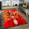 1pc Football Team Design Area Rug - Non-Slip, Soft & Cozy Floor Mat for Living Room, Bedroom, Office - Indoor/Outdoor Decorative Carpet