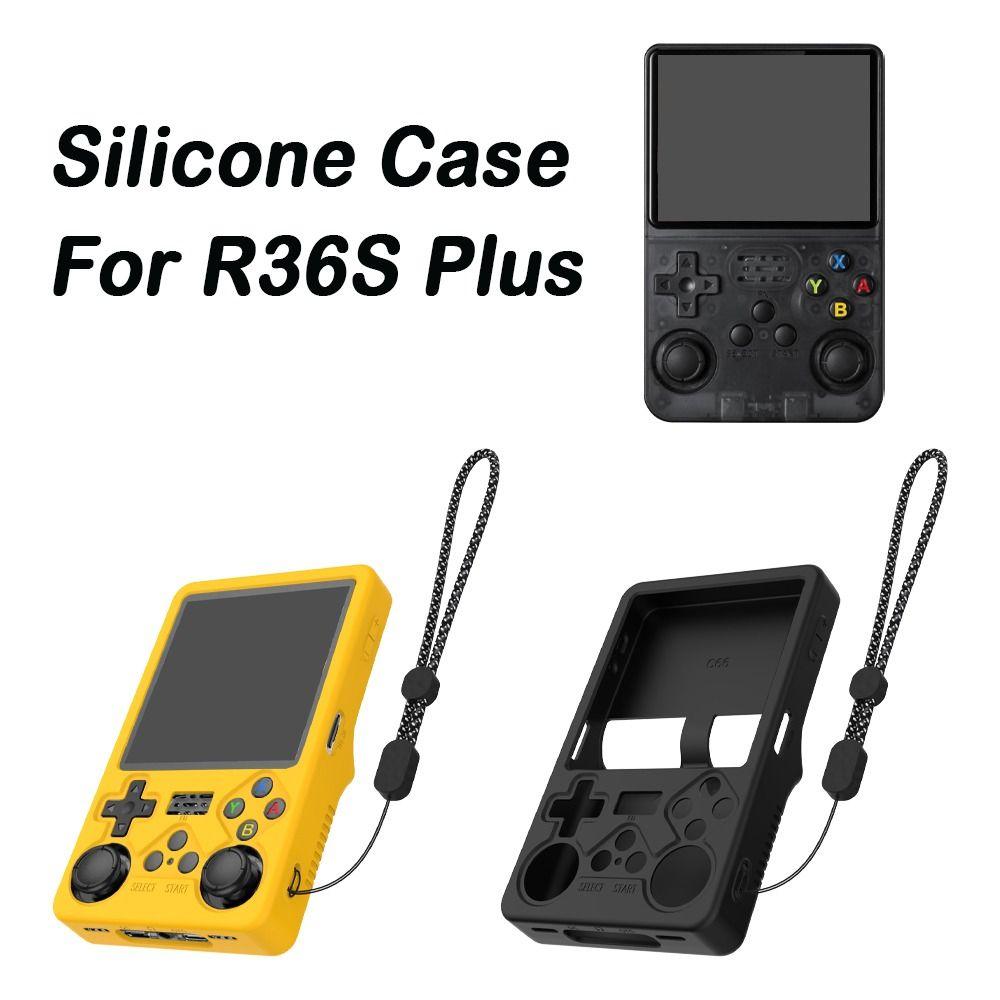 Housse de Protection en Silicone Anti-Rayures pour R36S Plus Accessoires de Jeu Portables