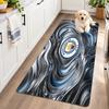 Flannel Kitchen Mat Manchester City Soft Area Rug Non Slip Floor Carpet Home Decoration