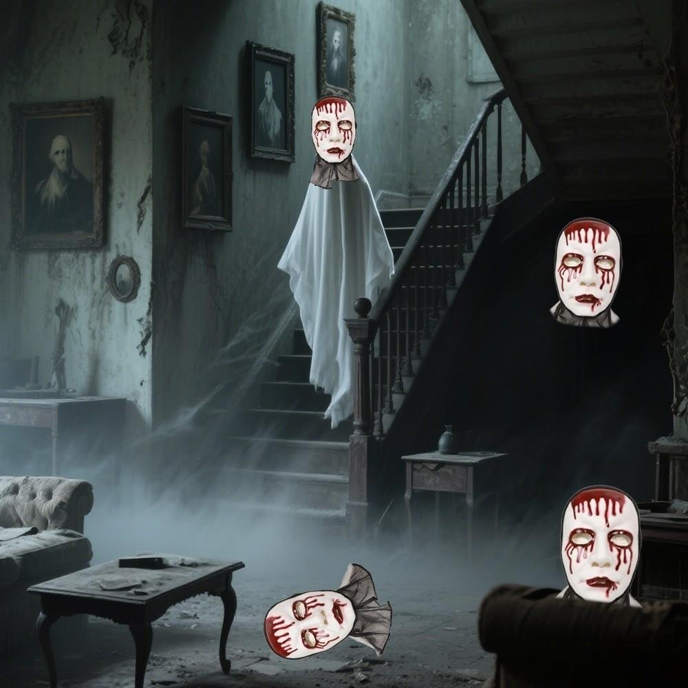 Realistická Krev Krev Jizva Maska Strašidelný Vzhled Představení Maska Párty Kostým Rekvizity Divadelní Představení