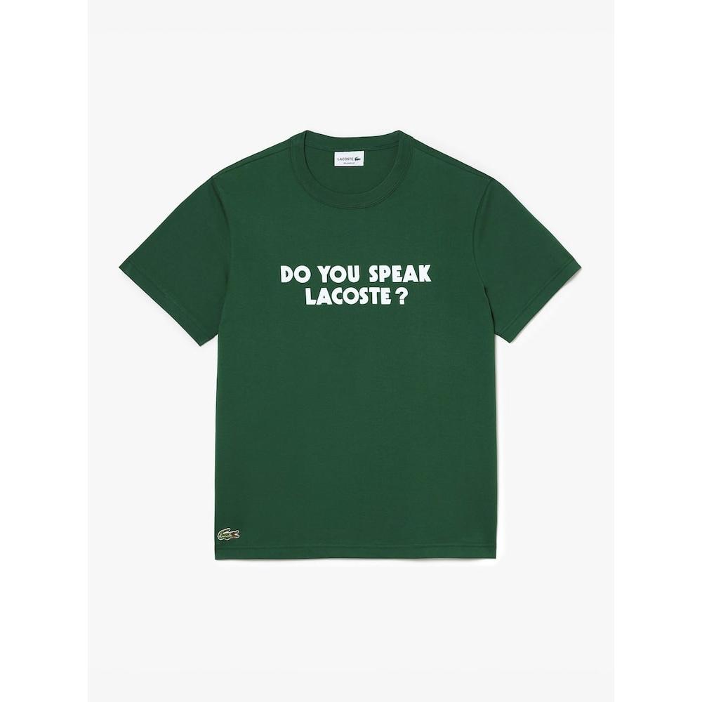 Buy Lacoste Men S LacoSTe meSSage Graphic T ShirT Th0134 54g 132