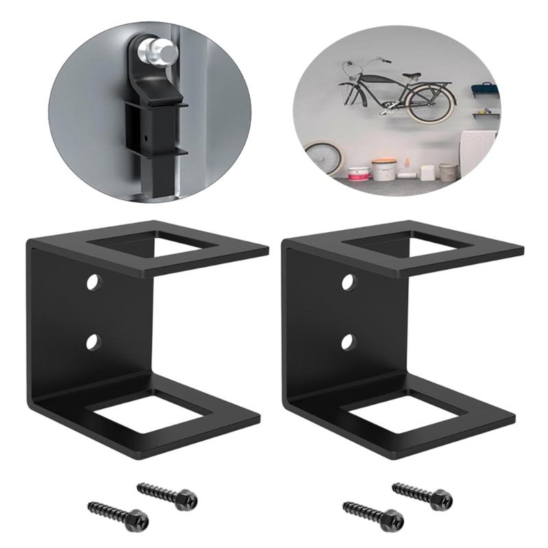2 Inch Trailer Hitch Storage Holder Support Heavy Duty Steel Mounting Bracket For Pickup Truck Bed Garage Wall Motorhome