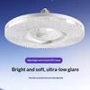 Bombilla LED de Techo E27 6500K Blanco Frío, Lámpara Super Brillante con Diseño de Cristal, Protección Ocular Sin Parpadeo 220V para Hogar Dormitorio Sala de Estar