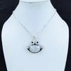 Natural Rainbow Moonstone Silver Pendant In 925 Sterling Silver - Handmade Design, Everyday Wear Jewelry Thanksgiving Gift