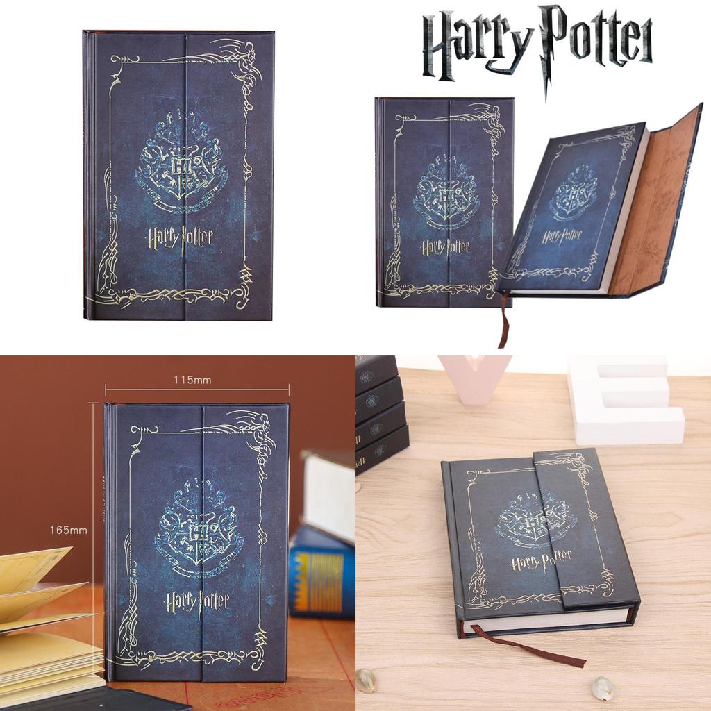 Vintage Hardcover Notebook With Magnetic Clasp For Magic School Notes And Scheduling