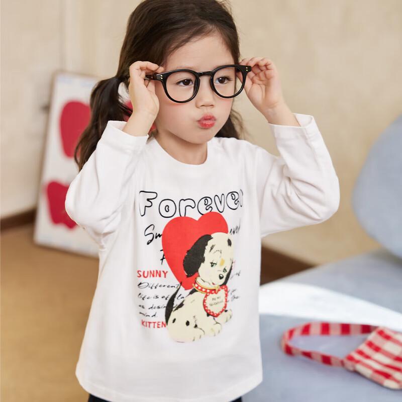 LUSON Little O Striped Long-Sleeve Toddler T-Shirt 80