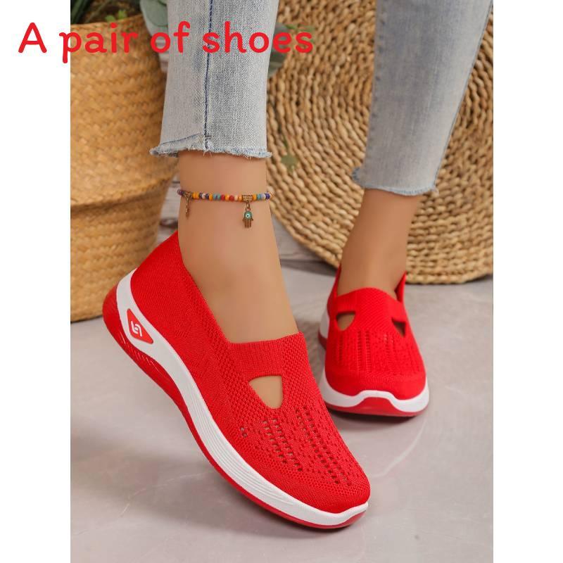 Casual Womens Breathable Mesh Slipon Shoes For Summer Comfort And Walking