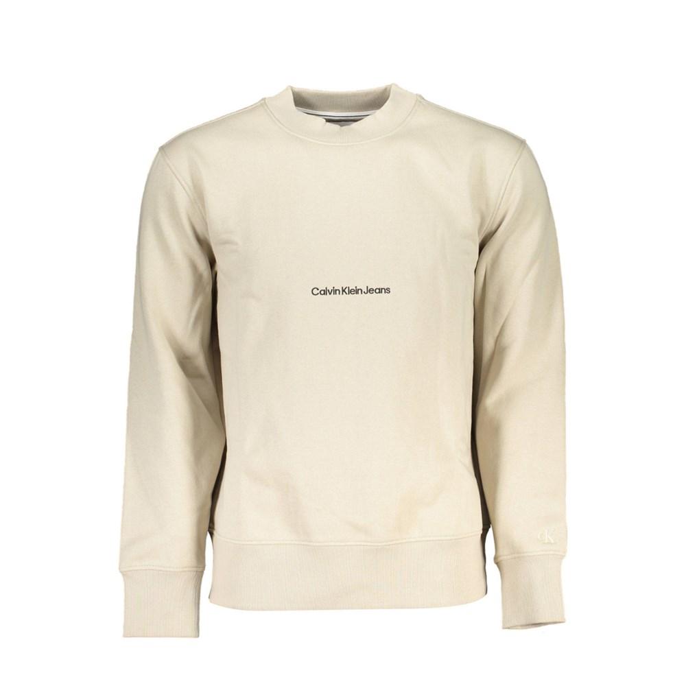 Calvin Klein - Baumwoll-Sweatshirt Mit Rundhalsausschnitt- Stickerei Und Logo - Sweatshirts & Hoodies - Herren - Schwarzk - 2XL - Bild 3
