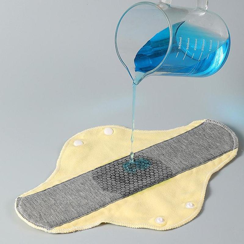 5/10 STÜCKE Dünne Stoffeinlagen Weiche Baumwolle Waschbare Damen Slipeinlagen Damenbinden Hygienebinden Täglich Wiederverwendbar Menstruationshygieneeinlagen