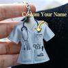 Acryl Zusteruniform Custom Je Sleutelhanger Cutecore Verplegend Personeel Identificatie Gepersonaliseerde Sleutelhanger Tas Telefoon Sleutelhangers
