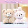 Bear Duck Rabbit Keychain Cute Cartoon Girl Backpack Hanging Plush Gift Doll