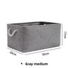 Foldable Linen Storage Basket With Large Capacity For Cosmetics And Clothes