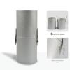 Portable Dustproof Makeup Brush and Pencil Storage Tube with Cover