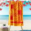 Basketball Graphic Beach Towel Beach Towel Quick-drying for Travel Outdoor Sports Jogging Beach and Swimming