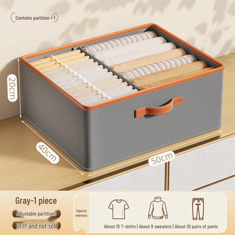 Caja organizadora plegable a prueba de polvo: Almacenamiento Ahorraespacio para Bolsas en Armarios, Residencias Estudiantiles, Dormitorios
