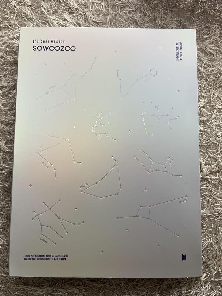 [USED] BTS 2021 SOWOOZO Blu-Ray