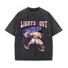 T-shirt Anime Lavate Retro Punk Gotico Y2K Stampa IPPO T-shirt Harajuku Casual Cotone Vintage Manica Corta Top Tee