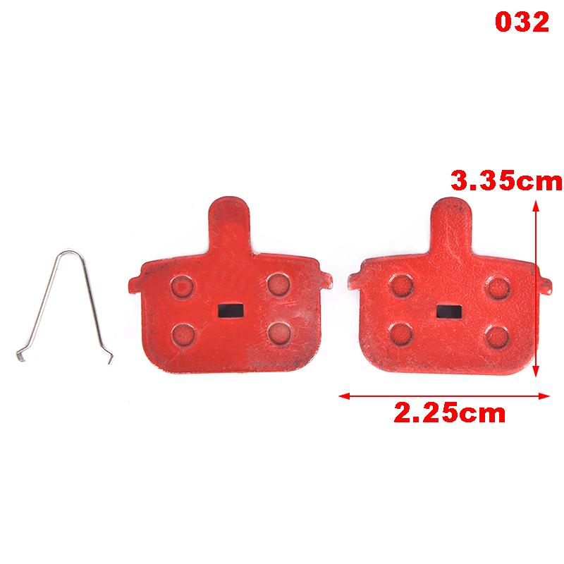 1Pair Mountain Bike Cycling Copper Fiber Metal Disc Brake Pads Bike Accessories
