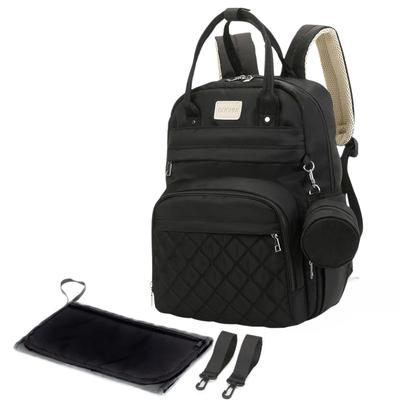 Harujio Mother's Bag, Mother's Backpack, Mommy Bag, Handbag, Large Capacity, Lightweight, Compact, Stylish, Cute, Travel, Outings, School, Luggage