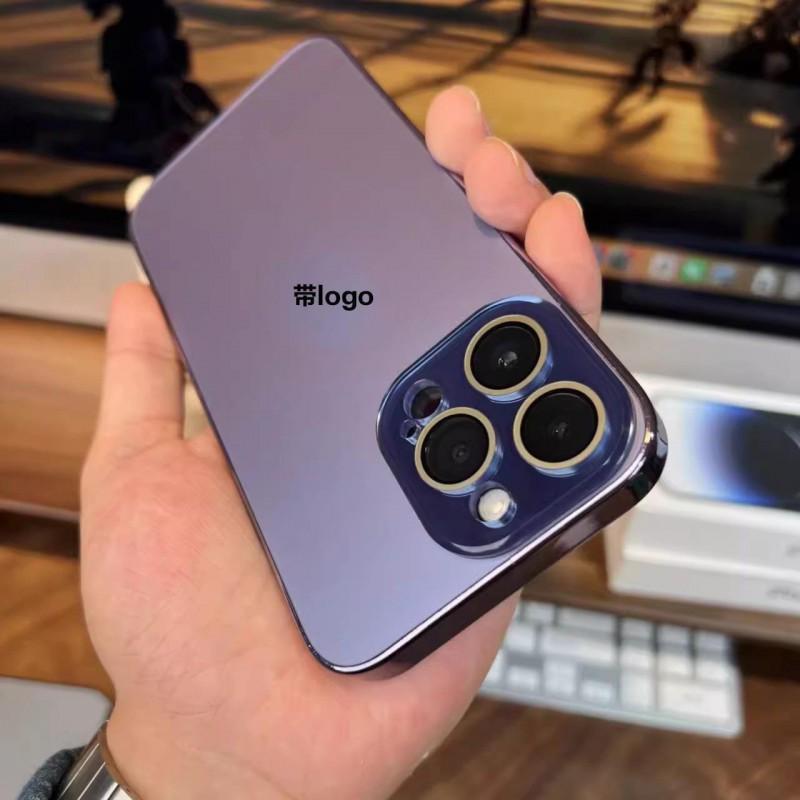 AG Matte PC Phone Case IPhone 17 Pro Max 16 15 Series With Lens Protection Full Cover Shockproof Anti-Fingerprint