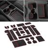 SENSHINE For Honda CR-V CRV Accessories    Cup Holder Ert Center Console Liner Trim Door Packet Mats Non-Slip Anti Dust Premium  Interior 20PC Set