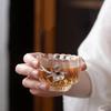 Handmade Japanese Style Ceramic Tea Cup – Plum Blossom Gongfu Teacup for Home or Tea Ceremony