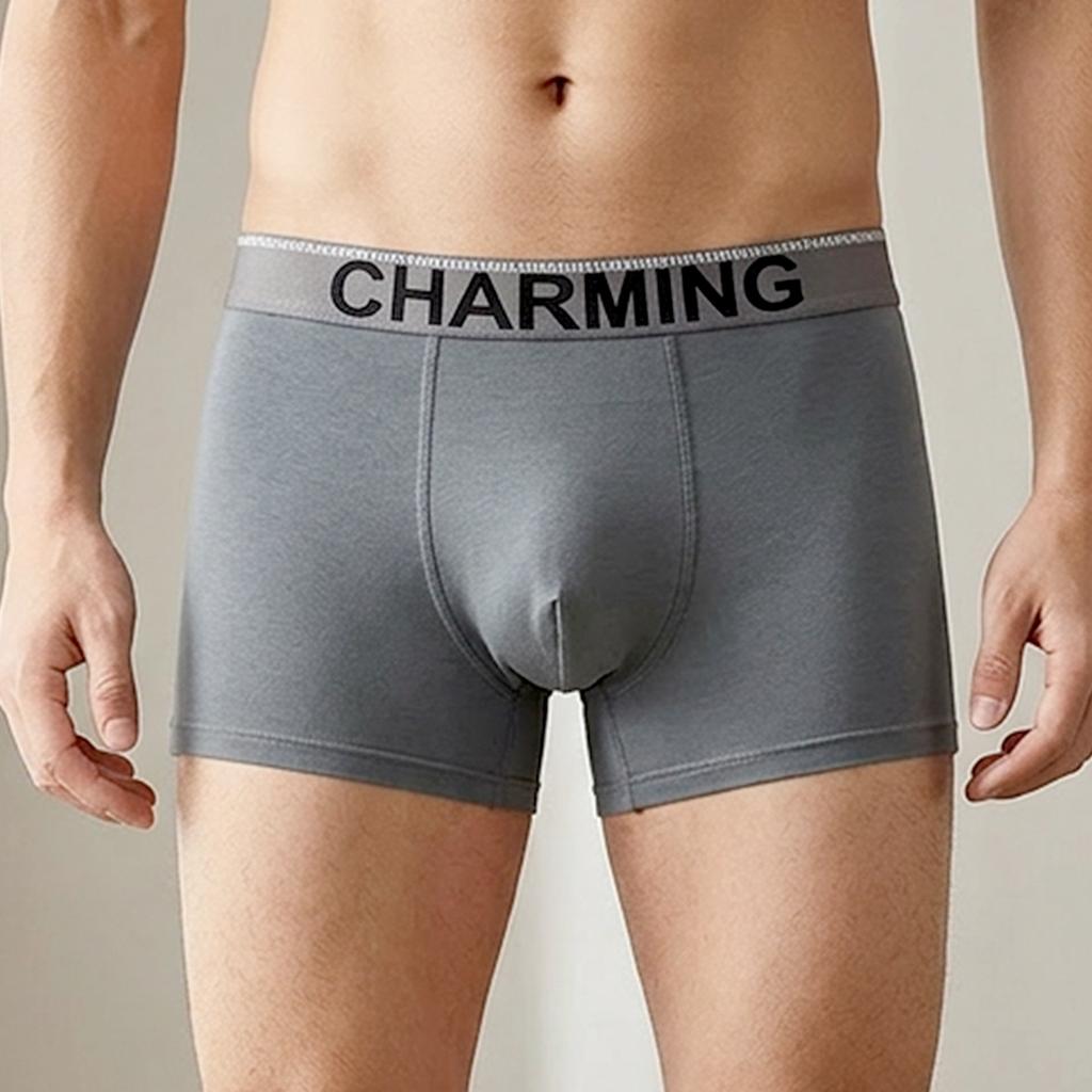 Men's Spring Summer 10A Antibacterial Cotton Comfortable and Breathable Briefs