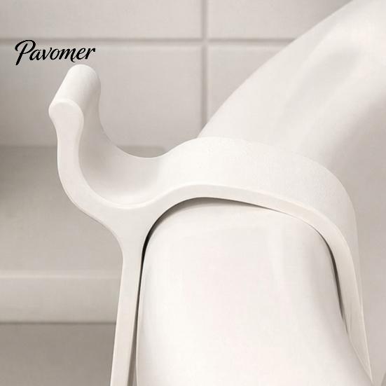Domestic Toilet Seat Fix Stabilizer, Clip-On No Drilling Required Clamps, Stable Fixation Clamp Holder Easy Installation Lid Lifter, for Home Bathroom