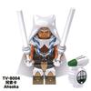 TV6101 Star Wars Building Block Figures Skywalker Robot Assembly Toy for Kids Set Model 8 Styles TV8001-8008