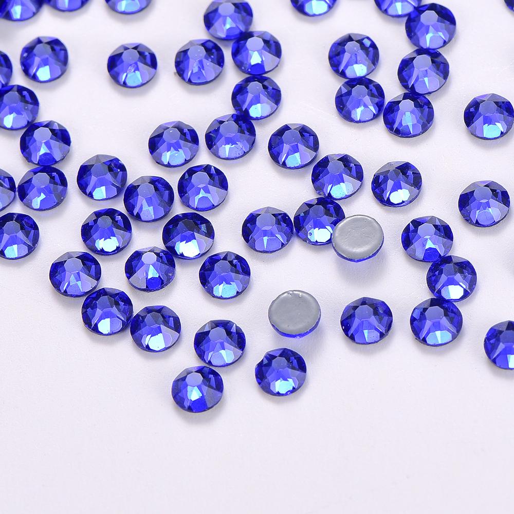 Strass Sewing Fabric Crystal Garment Hotfix Diamond Rhinestone Small Clear Flatback 70 Colors AB 8 Big and 8 Glass
