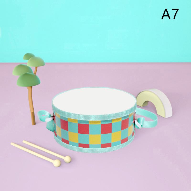Children'S Wood Drum Early Educational Percussion Musical Instrument For Children Beat Instrument Hand Drum Toys