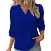 BITCED Women's Fashion Casual V-Neck 1/2 Sleeves Blouses & Shirts