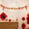 Snake Year Chinese New Year Banner Cartoon Bunting Good Luck Streamer  New Year Decorations