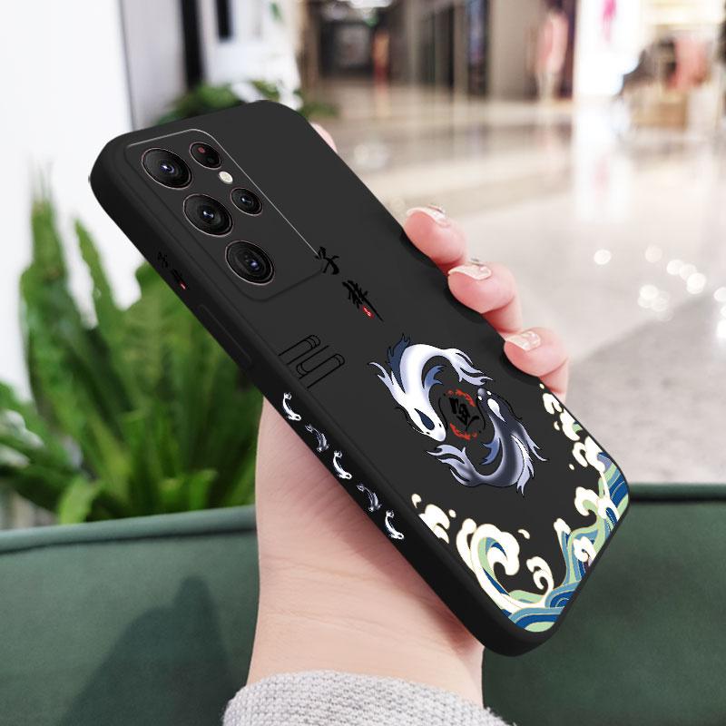 

Sub Non Fish Phone Case For Samsung Galaxy S26 Plus Ultra Silicone Cover Galaxy S26 Ultra чёрный