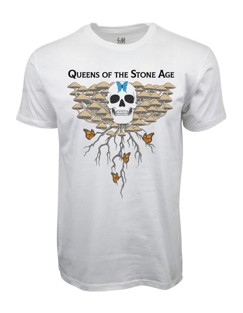 Queens of the stones age graphic white t shirt XL