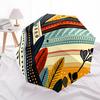 1pc Boho Patterns Automatic Open/Close Umbrella with One Touch Button,, Windproof Design   Lightweight Portable Umbrella for Women & Men6097