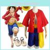 Captivating Monkey D Luffy New World Costume For Halloween And Cosplay