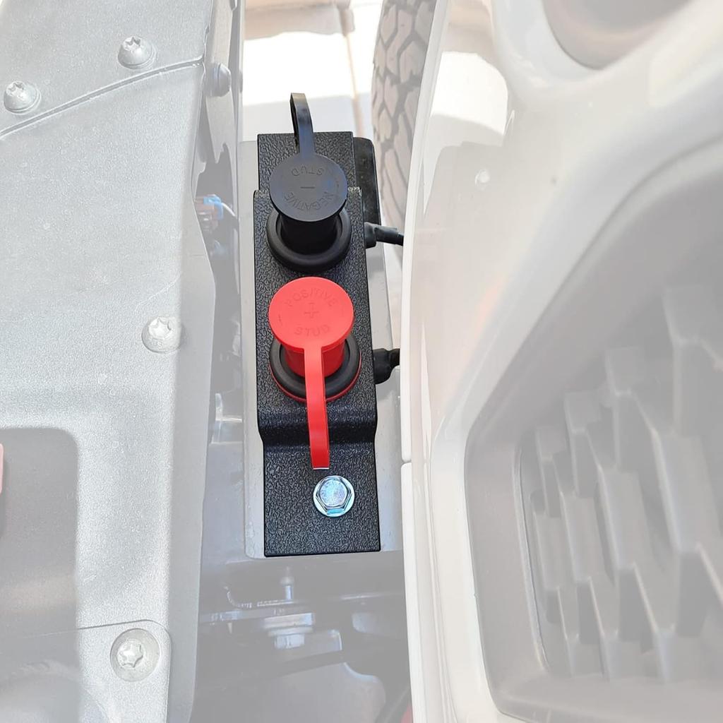 Wsays UTV Battery Jump Post Terminals Relocation Kit Quick Charging Battery Tool Compatible with Can-Am X3 UTV ATV Car Trucks RV Tractor Mower Diesel