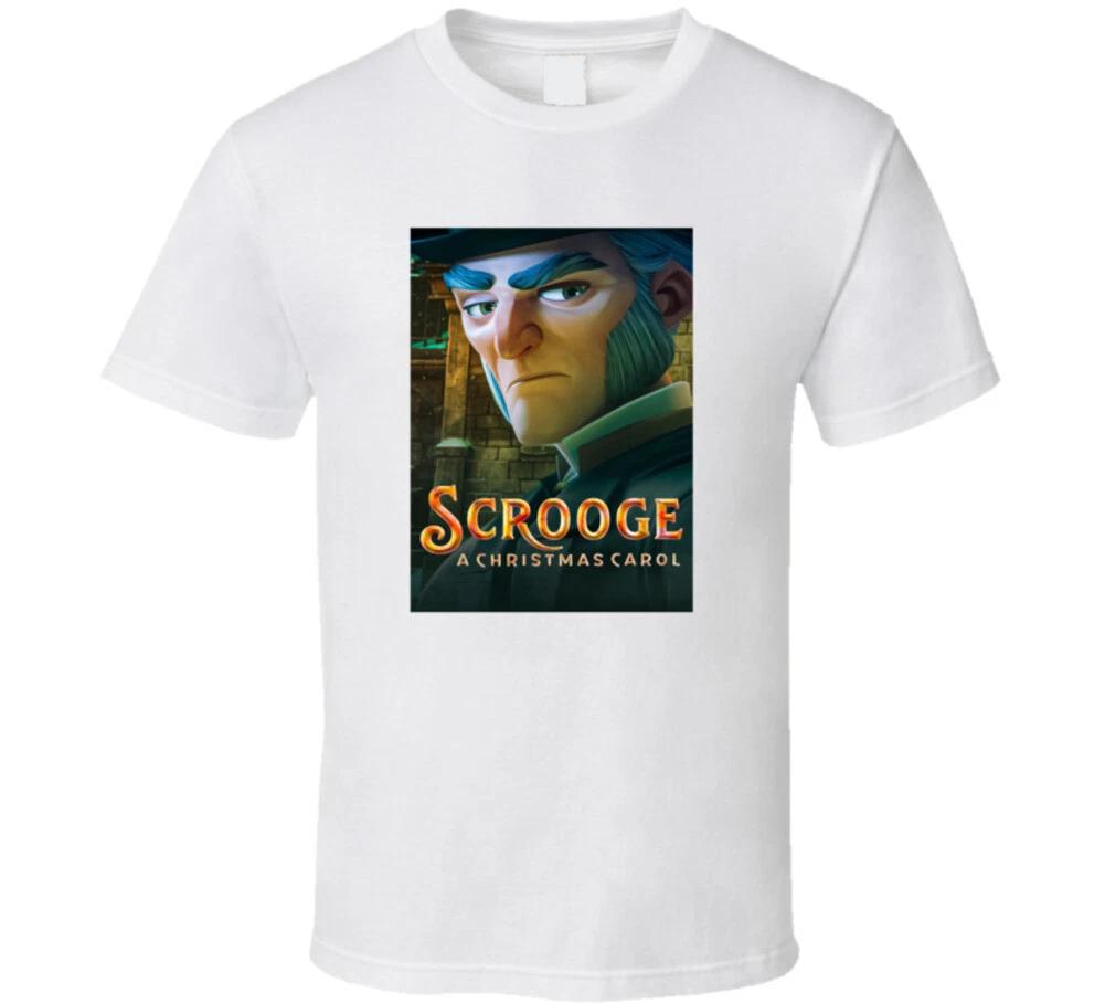 Scrooge A Christmas Carol Tee Animated Holiday Movie T Shirt L
