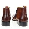 Fashion Fashion Business Men Boots Zipper Boot Handmade By Real Leather 2024 Top Quality Comfortable Luxury Autumn Boots Classic Brown