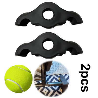 Paquete de 2/4 Almohadillas para Pies de Entrenamiento de Ciclismo Almohadillas para Pies de Pelota de Tenis Adaptadores de Pies Snap Rocker para Entrenador de Bicicleta Inteligente