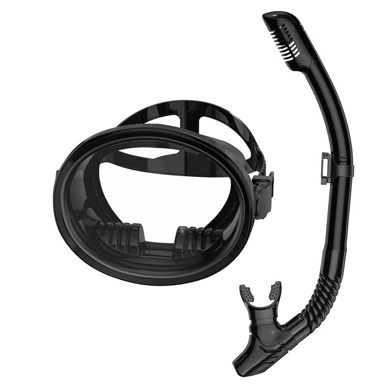 OLOEY Full Dry Freediving Snorkel Mask Adult