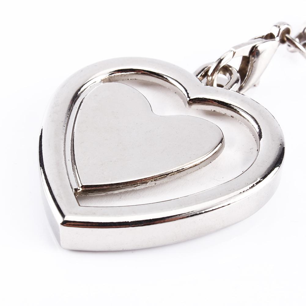 Cute Mini Creative Metal Alloy Insert Photo Picture Frame Keyring Keychain Gift