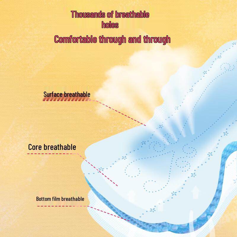 Elis Instant Absorbency Cotton Soft Sanitary Pads